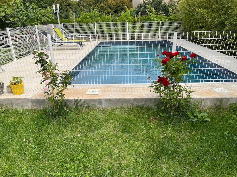 Villa Climatise Avec Piscine Et Jacuzzi カルパントラ エクステリア 写真