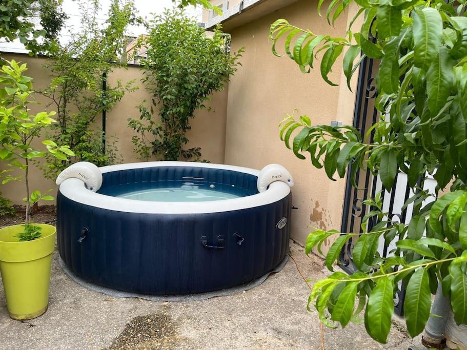 Villa Climatise Avec Piscine Et Jacuzzi カルパントラ エクステリア 写真